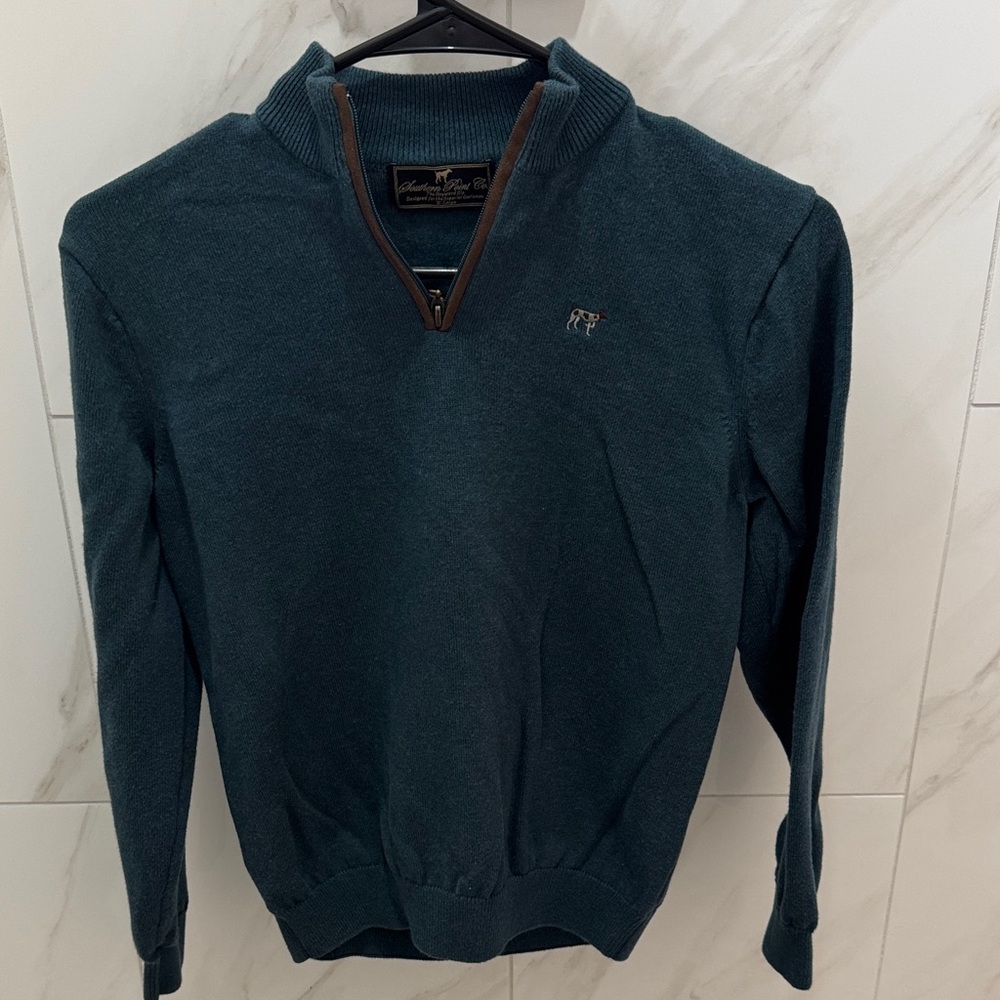 Southern pointe quarter zip sweater- YOUTH XL